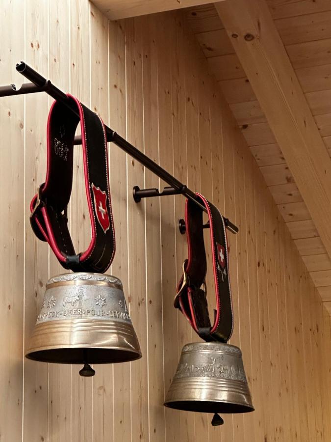 Chambres D'Hotes Les Louettes A Sapinhaut Canton Du Valais Saxon Eksteriør billede