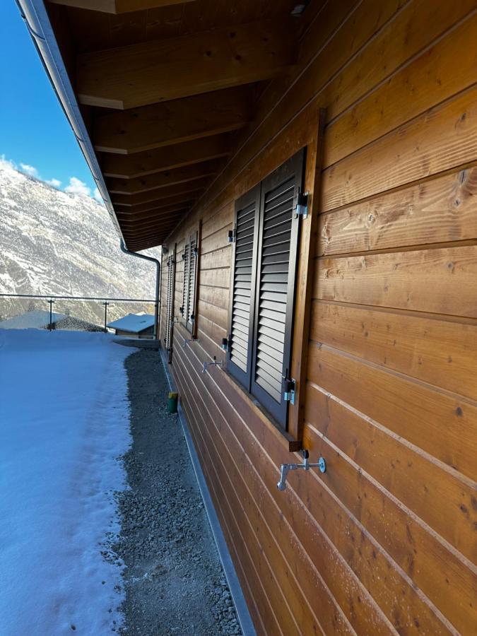 Chambres D'Hotes Les Louettes A Sapinhaut Canton Du Valais Saxon Eksteriør billede