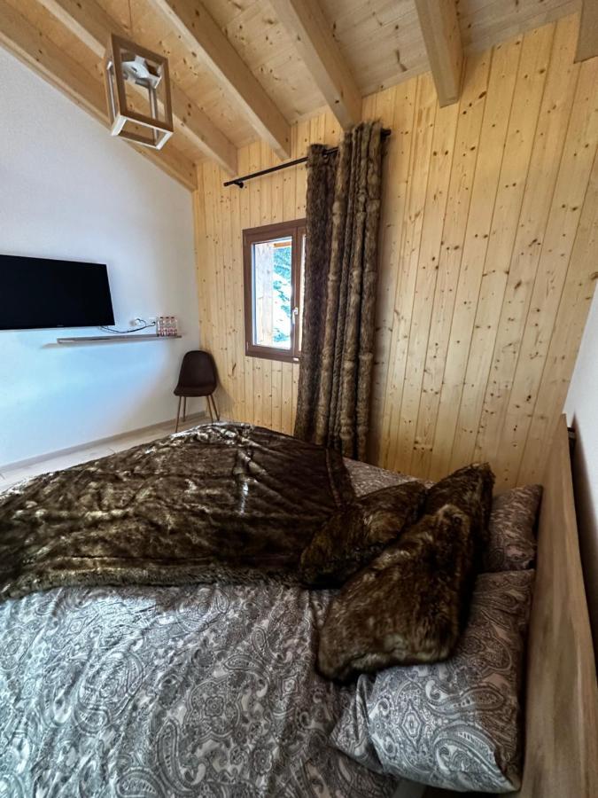Chambres D'Hotes Les Louettes A Sapinhaut Canton Du Valais Saxon Eksteriør billede