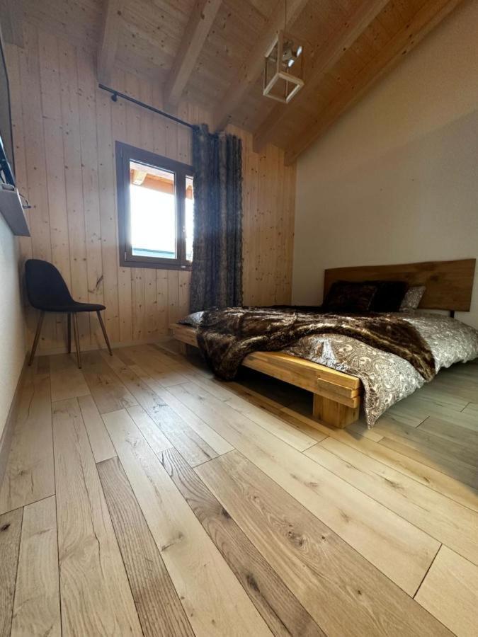 Chambres D'Hotes Les Louettes A Sapinhaut Canton Du Valais Saxon Eksteriør billede