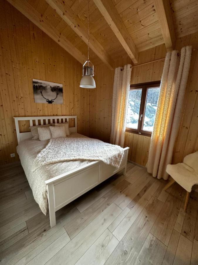 Chambres D'Hotes Les Louettes A Sapinhaut Canton Du Valais Saxon Eksteriør billede